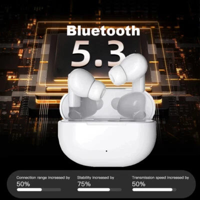 Mini Earbuds Pods Headsets Bluetooth Stereo iPhone 15/16 Samsung Galaxy S24 S23 - Image 1 of 4