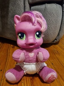 My Little Pony Cheer Me Up Cheerilee Baby Pony Battery Operated Toy Pigtails  - Picture 1 of 14