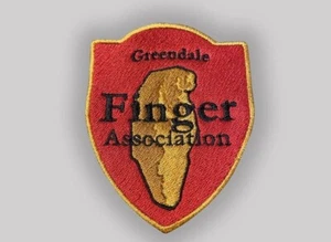 Community TV show Greendale Finger Association iron on patch 2.75” x 3.5” - Picture 1 of 1