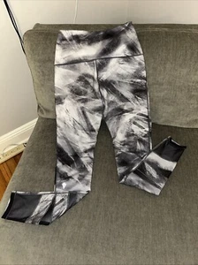 Ivivva Lululemon Leggings W/mesh Size 14 Full Length Fitness Yoga Lululemon - Picture 1 of 7