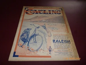 CYCLING AUGUST 15 1924 SECRETS OF TANDEM RIDING, N.C.U. HERNE HILL H.E. FULLER - Picture 1 of 14