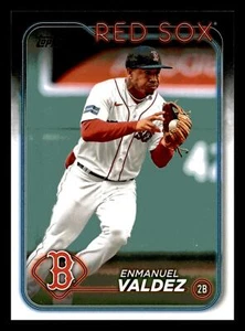 2024 Topps Enmanuel Valdez #300 Boston Red Sox Series 1 Mint - Picture 1 of 2