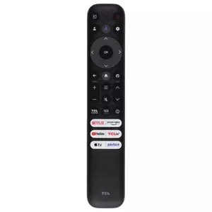 Mando a distancia para TV TCL (CRC813 FMBG) con teclas Netlfix/Prime/YouTube/TCL/AppleTv/Pluto TV - Imagen 1 de 2