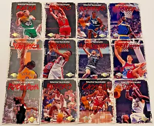 1994-95 Skybox Basketball RAGIN' ROOKIES Set inserti completo RR1-RR24 - Foto 1 di 2