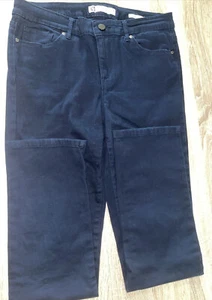ANNE KLEIN JEANS Women's Navy Straight Pockets Pants Sz 8 Missy. Pantalón 8 - Picture 1 of 11