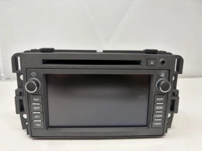 Buick Lucerne 2008  AM/FM CD MP3 NAV radio. OEM 25810756 - Image 1 of 2