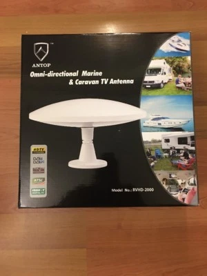 Antena de HDTV omnidirecional marinha e caravana externa LAVA, RVHD-2000 - Imagem 1 de 4