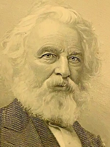 Vintage Engravings of HENRY LONGFELLOW - Picture 1 of 5