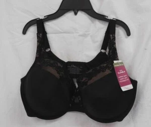 NWT - Ms. Cloud 9 Underwire Contour Lace Bra from Olga - Black - 42D - Picture 1 of 2