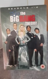 Big Bang Theory Season 1-4 Complete Region 2 DVD 13 Discs FREE POSTAGE* - Picture 1 of 2