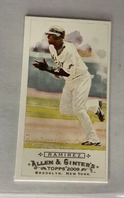 Hanley Ramirez 2009 Topps Allen & Ginter Mini No Number Card SSP /50 Marlins - Image 1 of 4