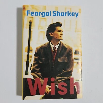 FEARGAL SHARKEY - 'Wish' Cassette Tape Album 1988 AUST. PRESSING VIRGIN RECORDS - Image 1 of 4