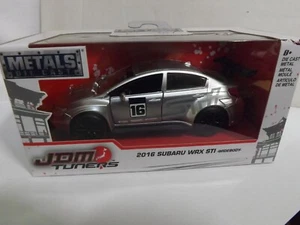 2018 Jada JDM Tuners Silver 2016 Subaru WRX STI "Widebody" 1/32 Scale - Picture 1 of 3