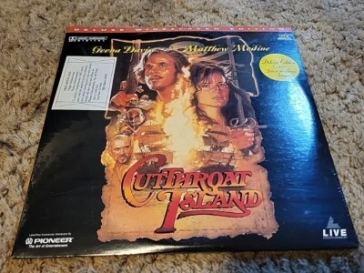 Cutthroat Island - Deluxe Widescreen Edition Laserdisc. Brand New Factory Sealed - Image 1 of 4