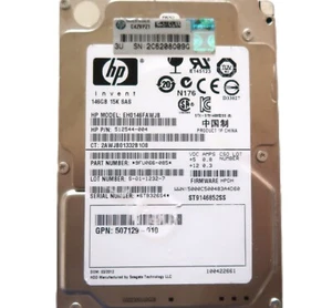 Disco duro Seagate ST9146852SS 9FU066-085 HPDH 512544-004 146 GB SAS 2,5" - Imagen 1 de 1