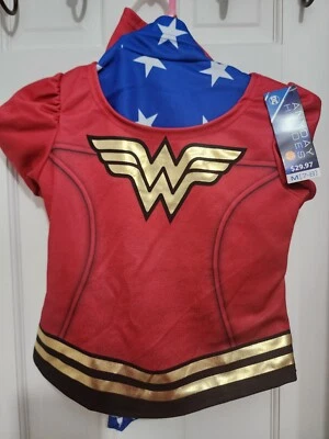 DC Wonder Woman Anyday Heroes Niñas Top y Falda Disfraz Halloween 7-8 Mediano Foto 1 de 4