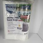 Sand Bags 24 Pack Empty Sandbags with Ties Heavy Duty UV Treated 14" x 25" No...
