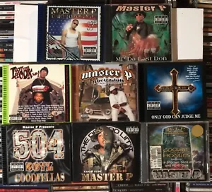 Master P Cd Lot plus free dvd - Picture 1 of 2
