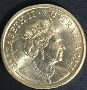 ORIGINAL 2021 AUSTRALIAN $2 TWO DOLLAR COIN - CIRC - Picture 1 of 2