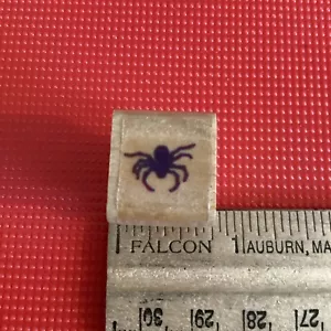 BO, LS AA447 Rubber Stamps, Small Tiny Spider Stamp - Picture 1 of 3