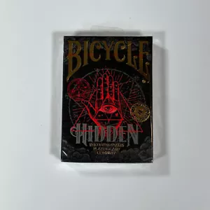 Mazzo di carte da gioco Bicycle Hidden Air Cushion Finish ~ USPCC ~ NUOVO SIGILLATO ~ 2018 - Foto 1 di 6