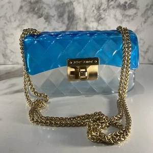 Betsey Johnson Blue So Jelly Urban Outfitters Exclusive Crossbody Shoulder Bag - Picture 1 of 20