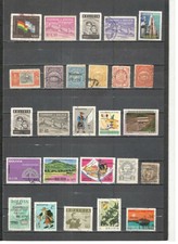 T6594 - BOLIVIA - LOTTO 25 TEMATICI DIFFERENTI DA CLASSIFICARE - VEDI FOTO
