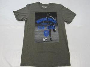 Nueva Camisa Adidas Gris Pequeña San Jose Earthquakes Chris Wondolowski Para Hombres Talla S - Imagen 1 de 3