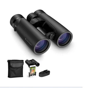 Amcrest 10x42 Roof Prism Binoculars HD BAK-4 Prisms Smart Phone Hunting Bird - Picture 1 of 2