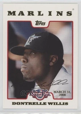 2008 Topps Opening Day Opening Day Edition /2199 Dontrelle Willis #164 - Image 1 of 2