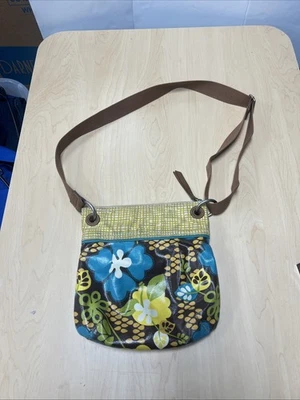 Bandolera Fossil de lona recubierta brillante Foto 1 de 4