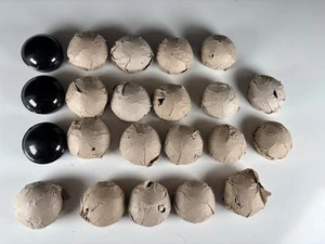 22-Black Chain Link Round Dome Post Cap Dog Fence Black Caps 2” - Picture 1 of 4