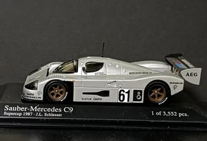 1/43 Mercedes-Benz C9 #61 Supercup 1987 J.Schlesser Minichamps - Picture 1 of 9