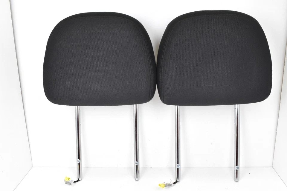 Dodge Caliber 2010-2012 conjunto de reposacabezas activo de tela negra delantero conjunto de pares OEM Foto 1 de 4