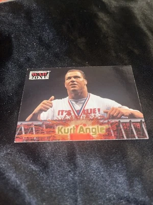 2001 Fleer WWF Raw is War Kurt Angle #59 Rookie RC HOF - Image 1 of 4