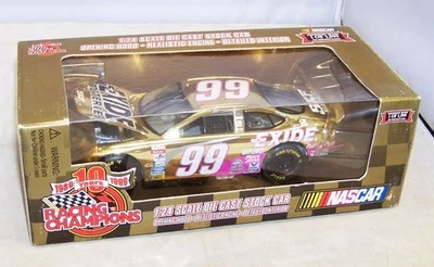 1:24 1999 RACING CHAMPIONS #99 EXIDE BATERÍAS FORD HO GOLD JEFF BURTON 1/1999 Foto 1 de 4