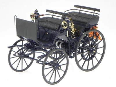 Daimler Motorkutsche 1886 dunkelblau Modellauto 183700 Norev 1:18 - Bild 1 von 4