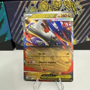 Mega Latias EX 011 Mega Evolutions Black Star Promo Pokemon Card NM - Picture 1 of 2