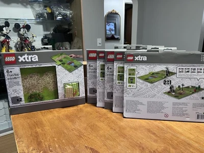 LEGO 853842 (x6) Xtra City Town Accessories Park Ground Playmat New Quantity Lot - Image 1 of 4