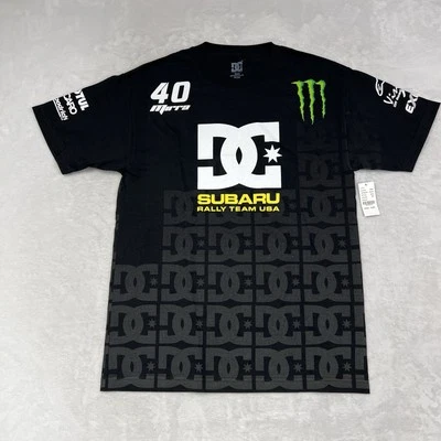 Subaru Rally Team Dave Mirra Monster Energy DC Shoes Graphic T Shirt Men’s M NWT - Image 1 of 4