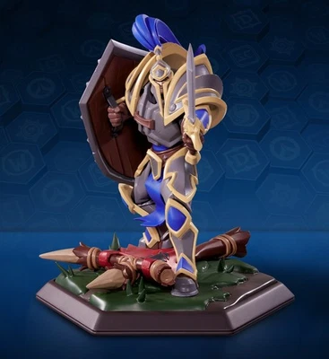 Estatua Oficial World of Warcraft Human Footman 25 Aniversario Blizzcon 2019 Foto 1 de 4