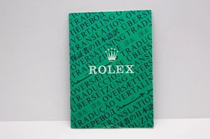 Folleto de traducción Rolex genuino - Ref 565.00.180.9.88 - 1988 - Imagen 1 de 4