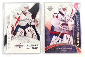 Lot of (2) Different 2008-09 Semen Varlamov Rookies - Imagen 1 de 2