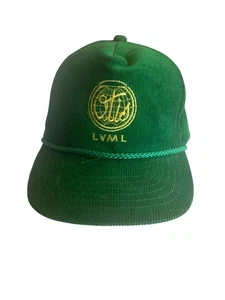 Cappello camionista Otix LVML berretto snapback in velluto a coste verde regolabile - Foto 1 di 5