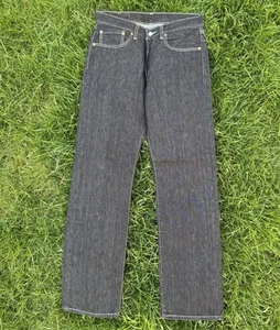 Vintage Levi's 501 Jeans Original Fit W32 x L32 White Stitch Detail Straight 90s - Picture 1 of 6