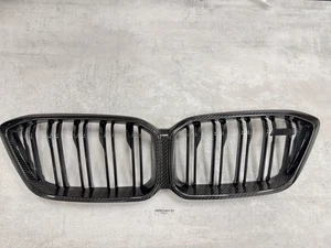 BMW F87 M2 Competition Pre-Preg Dry Carbon Fibre Kidney Grill 2018 + - Picture 1 of 10