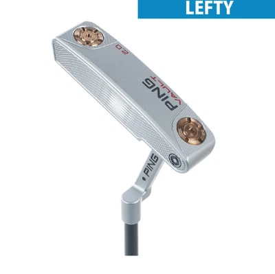 NEW LEFTY Ping VAULT 2.0 DALE ANSER Platinum Putter 34 in Graphite Shaft LH - Image 1 of 4