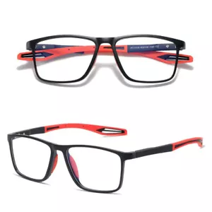 TR90 Anti-blue Light Optical Glasses For Men Clear Lens Sport Glasses Frames - Picture 1 of 24