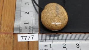 Anhänger JASPIS LANDSCHAFT + verstellbare Kordel Mineralien Lithotherapie gelocht Stein - Bild 1 von 1