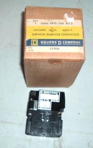 Contactor 2 nos cuadrado d propósito definido 3910 k.3 30 amp serie c - Imagen 1 de 4